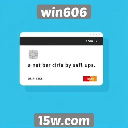 as opções de pagamento disponíveis no win606